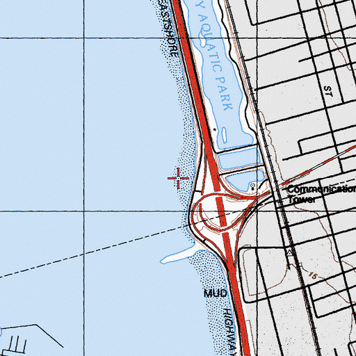 Topographic Map of Duffy Landing, CA