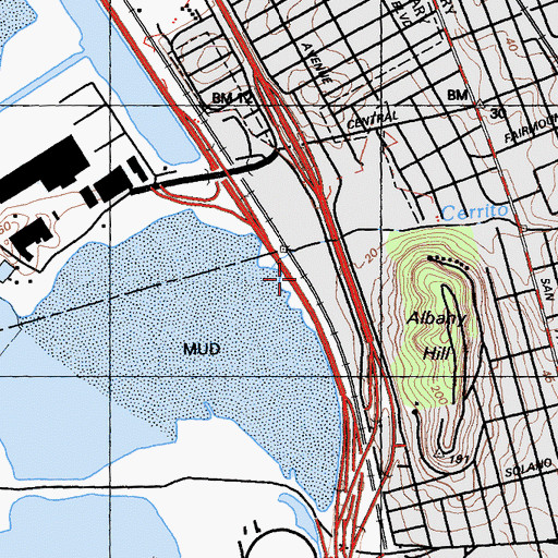 Topographic Map of Nobel Station (historical), CA