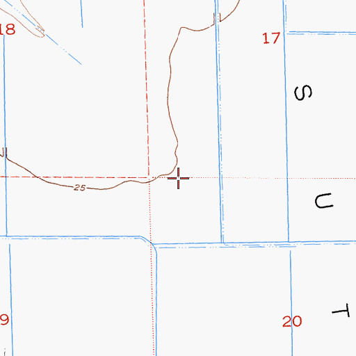 Topographic Map of Hog Lake (historical), CA