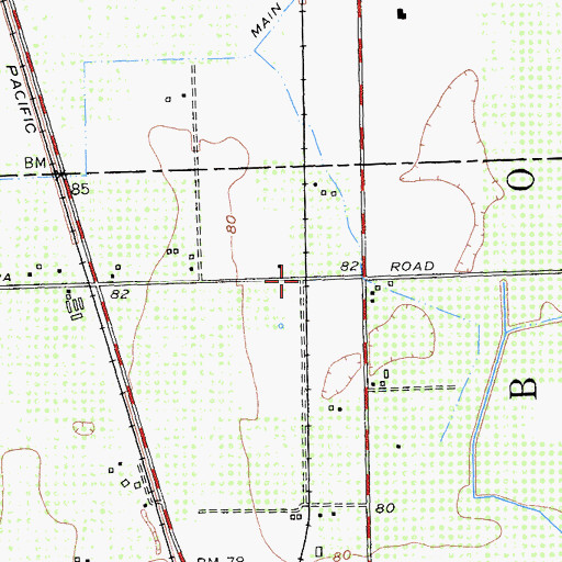 Topographic Map of Riviera (historical), CA