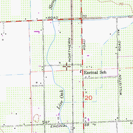 Topographic Map of Stafford (historical), CA