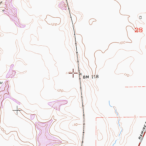 Topographic Map of Coombs (historical), CA