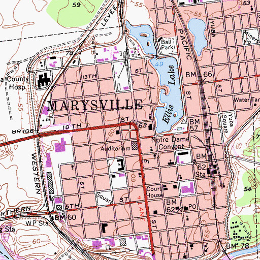 Topographic Map of Agape Bible Church, CA