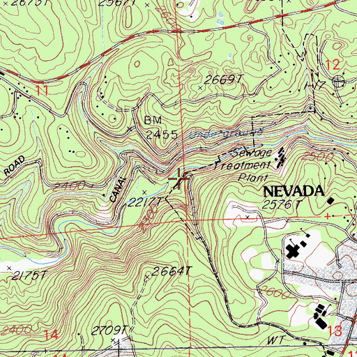 Topographic Map of Providence (historical), CA