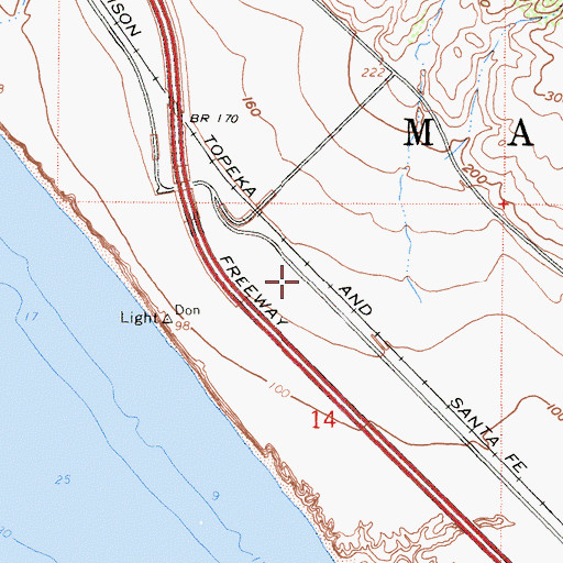 Topographic Map of Don (historical), CA