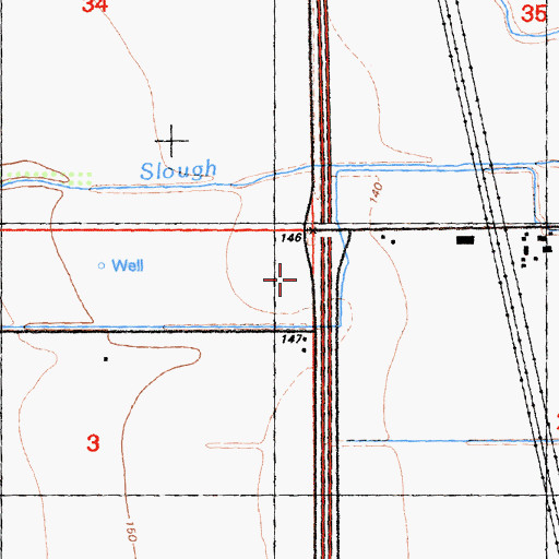 Topographic Map of Gordon School (historical), CA