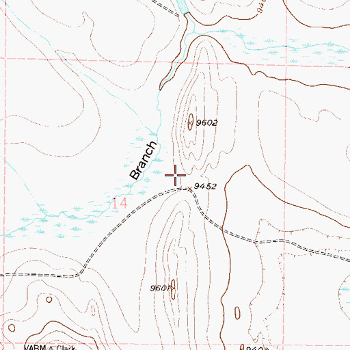 Topographic Map of Como Mine Number Seven, CO