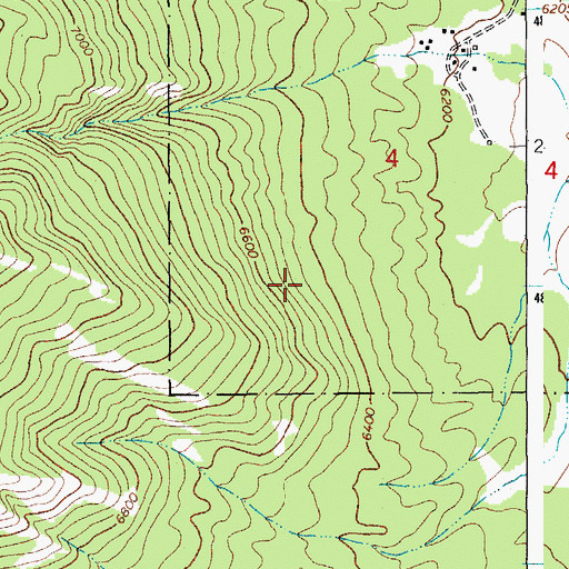 Topographic Map of Wilson South Pit and Plant Mine, WY