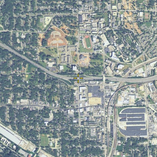 Aerial/Satellite Image of Exit 19, GA