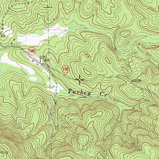 Topographic Map of Snider (historical), GA