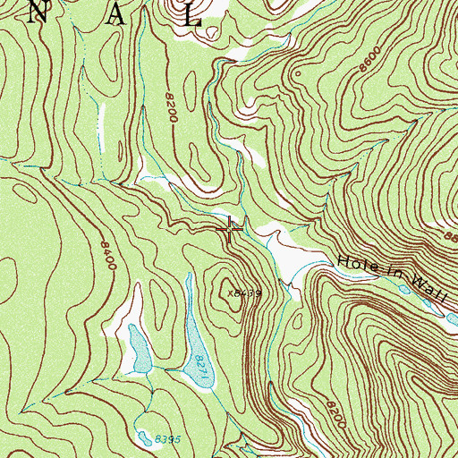 Topographic Map of Scott Run, CO
