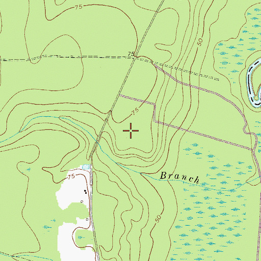Topographic Map of Suggs Still (historical), GA