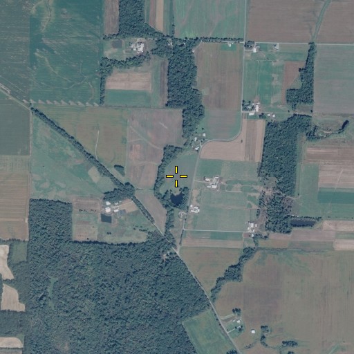 Aerial/Satellite Image of Ham Grove School (historical), IL