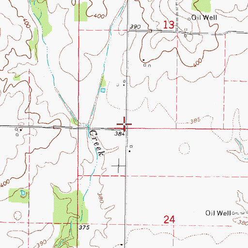 Topographic Map of Bootjack School (historical), IL