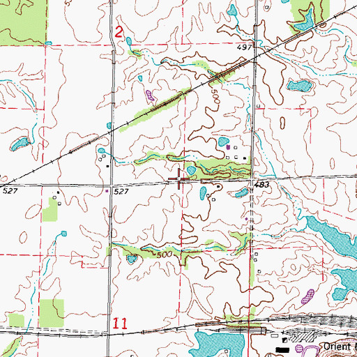 Topographic Map of Science School (historical), IL