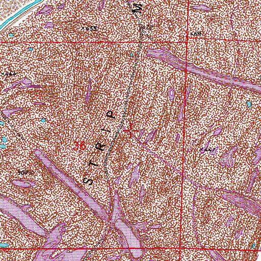 Topographic Map of Victory Coal Mine, IL