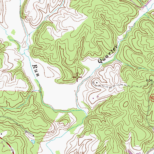 Topographic Map of Celt School (historical), VA