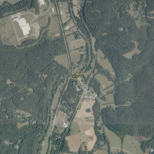 Aerial/Satellite Image of Bend Ford, VA