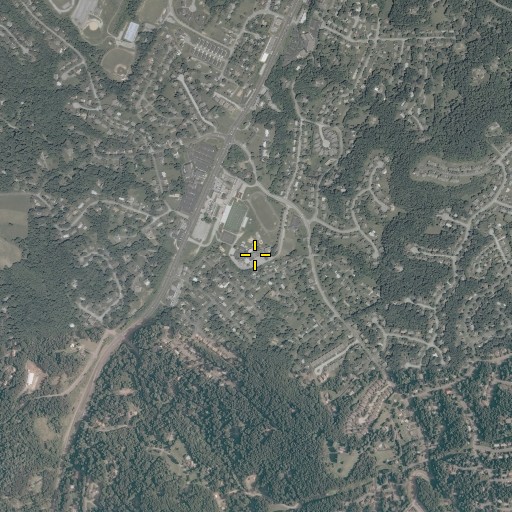 Aerial/Satellite Image of Cave Spring Elementary School, VA
