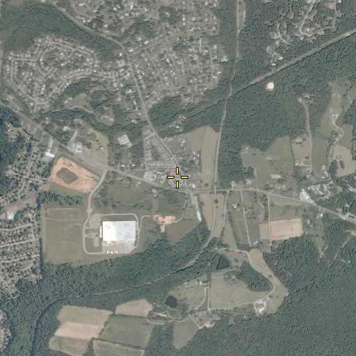 Aerial/Satellite Image of The Church of Jesus Christ of Latter Day Saints, VA