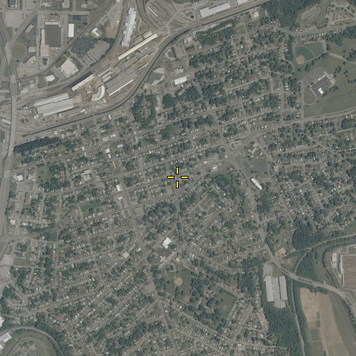 Aerial/Satellite Image of Belmont Christian Church, VA