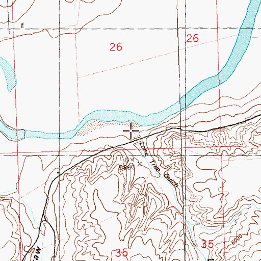 Topographic Map of Lone Tree Gulch, CO