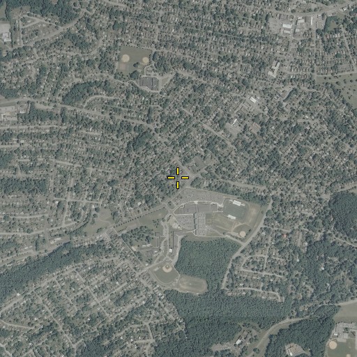 Aerial/Satellite Image of The Church of Jesus Christ of Latter Day Saints, VA