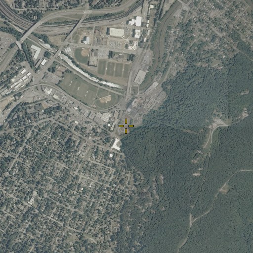 Aerial/Satellite Image of Crystal Spring, VA