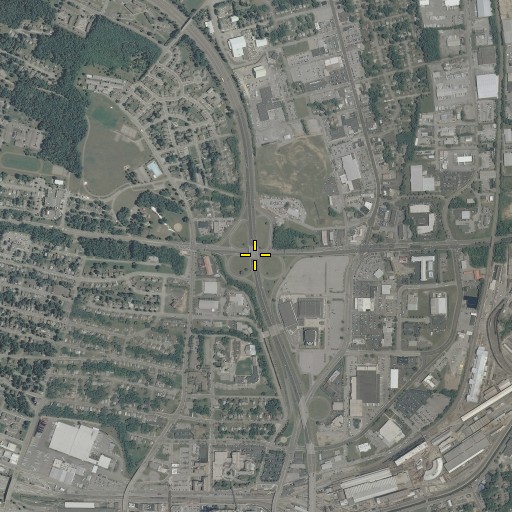Aerial/Satellite Image of Exit 4, VA