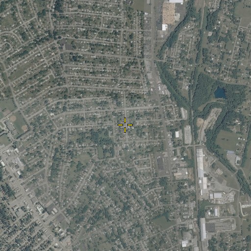 Aerial/Satellite Image of Huntington Court, VA