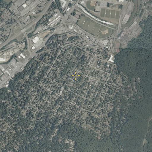 Aerial/Satellite Image of South Roanoke Baptist Church, VA