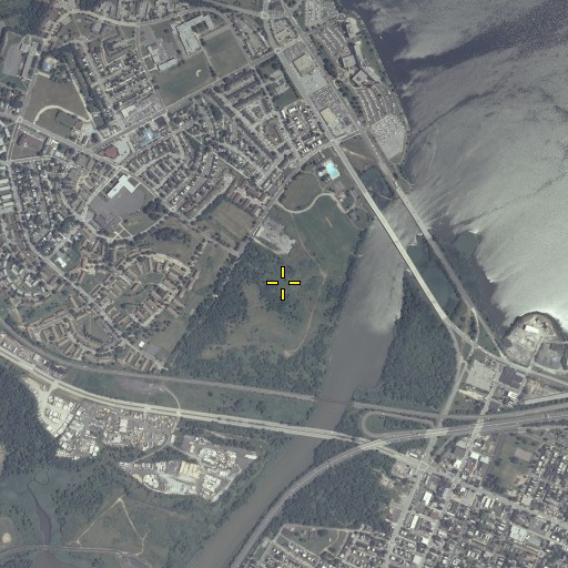 Aerial/Satellite Image of Cherry Hill Park, MD