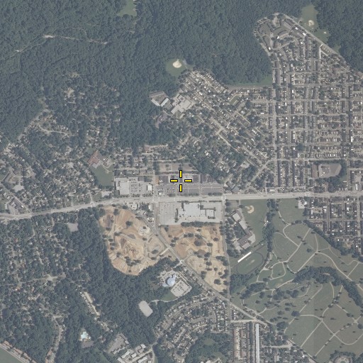 Aerial/Satellite Image of Edmondson Village Shopping Center, MD