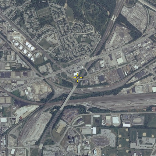 Aerial/Satellite Image of Interchange 13, MD