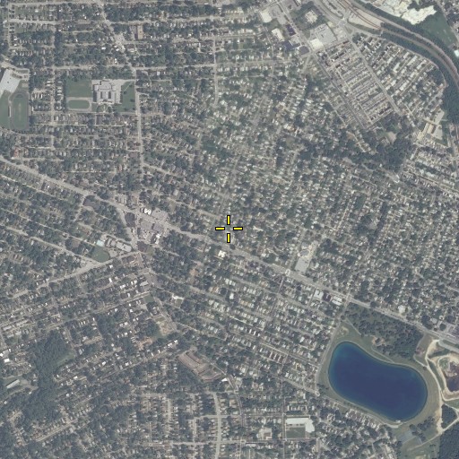 Aerial/Satellite Image of Liberty Grace Church of God, MD