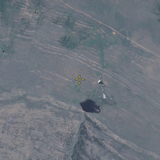 Aerial/Satellite Image of Mansfield Cabin, CO