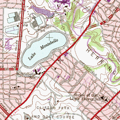 Topographic Map of Emmanuel Reformed Episcopal Church, MD