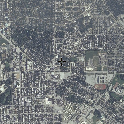 Aerial/Satellite Image of Waverly Presbyterian Church, MD