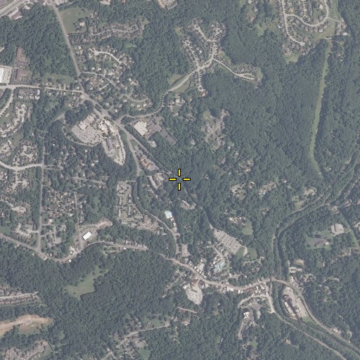 Aerial/Satellite Image of Hilltop, MD