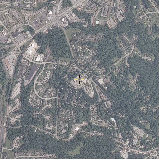 Aerial/Satellite Image of Howard County Government Complex, MD