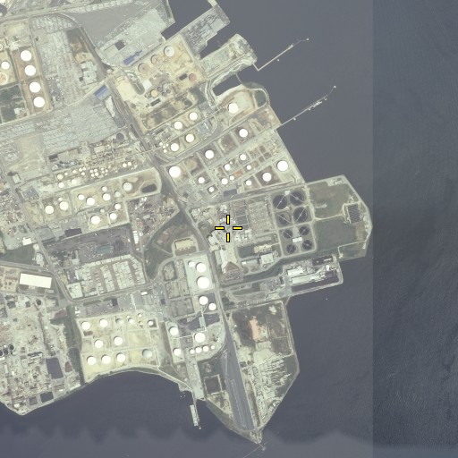 Aerial/Satellite Image of Patapsco Wastewater Treatment Plant, MD