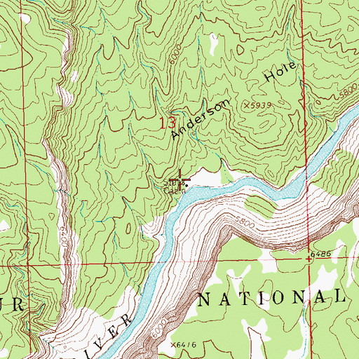Topographic Map of Stubs Cabin, CO