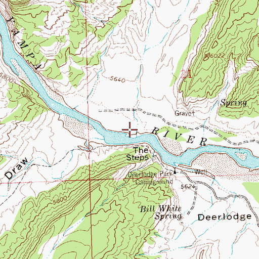 Topographic Map of Vale of Tears, CO