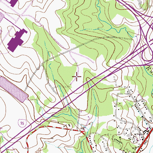 Topographic Map of Pallottine Mission Home (historical), MD