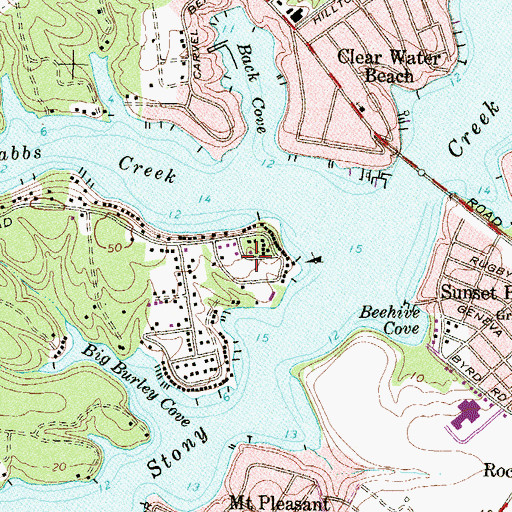 Topographic Map of View Point, MD