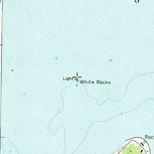 Topographic Map of Craighill Channel Front Upper Range Light, MD