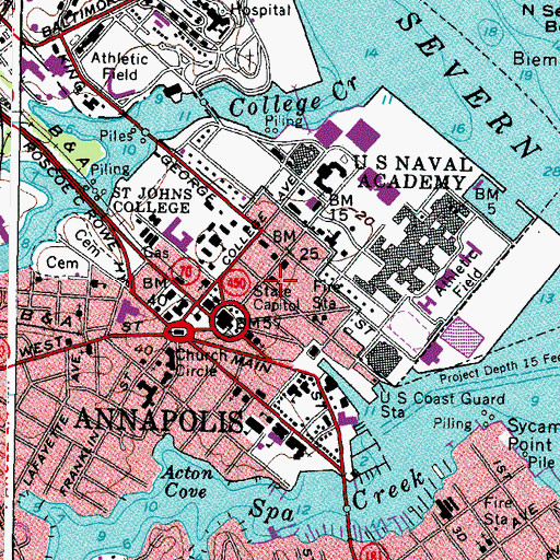 Topographic Map of Wesley Chapel (historical), MD