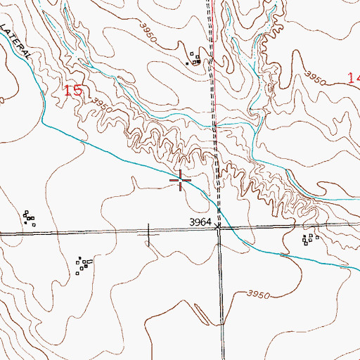 Topographic Map of Naugle Number 27 Lateral, CO