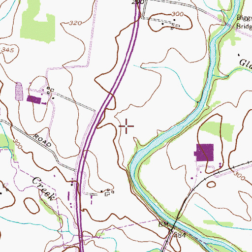 Topographic Map of Frederick County, MD