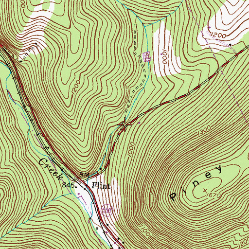 Topographic Map of Friendship, MD